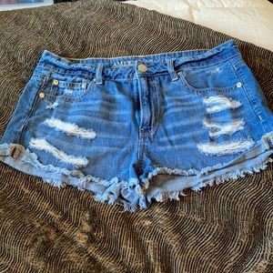 american eagle jean shorts